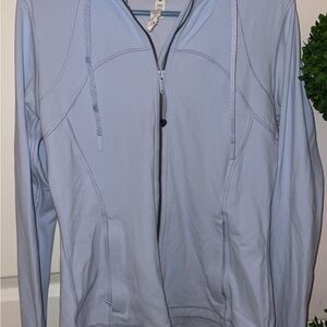 Periwinkle Lululemon align jacket hoodie